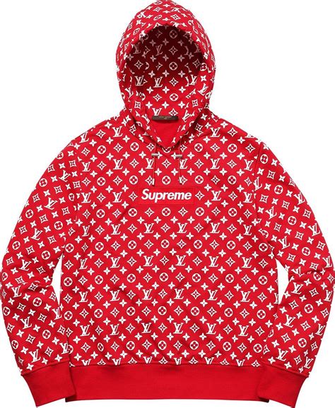 louis vuitton and supreme hoodie price